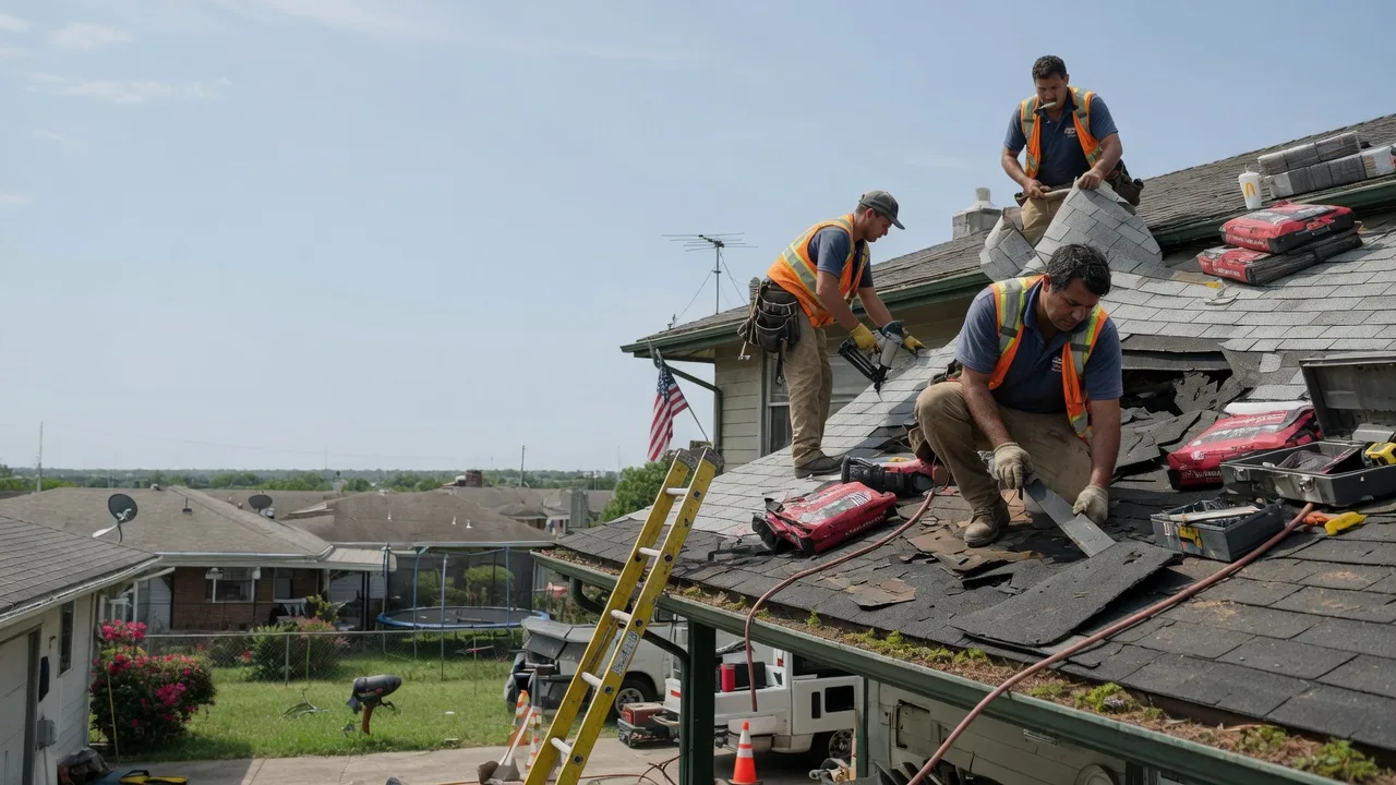 Roof Repair in Melvern, KS near me